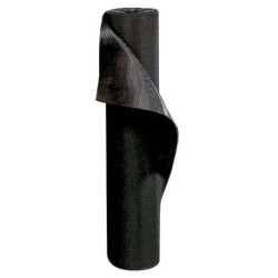 TAPIS FINES STRIES NOIR EP3MM  1,2X10M