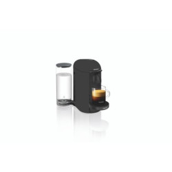 Cafetière à dosette ou capsule Krups NESPRESSO VERTUO PLUS NOIR MAT YY3922FD