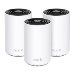 TP-Link Deco WiFi Mesh 6E AXE5400 Tri-Band (Deco XE75) - Couvre jusqu`à 670㎡, AI-Driven Mesh, Nouvelle Bande 6