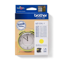 Brother LC125XLY Cartouche d`encre Jaune