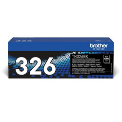 Brother TN-326BK Cartouche de toner 1 pièce(s) Original Noir