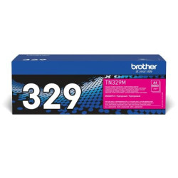 Brother TN-329M Cartouche de toner 1 pièce(s) Original Magenta