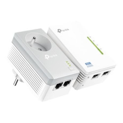 CPL Tp Link Kit 2 AV600 + WiFi N300 TL-WPA4225 KIT