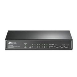 TP-Link TL-SF1009P 9x LAN (8x PoE+ 67W PoE budget)