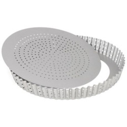 Moule à tarte perforé 28 cm - Silver Top