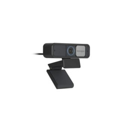 Kensington W2050 - Webcam 1080p Autofocus, Alimentation USB, 2 Microphones Antibruit Intégrés, Zoom HD Grand