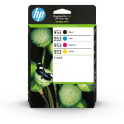 HP 953 CMYK Original Ink Cartridge 4-Pack