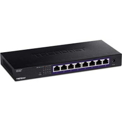 TRENDnet TEG-S380 Switch 2.5G Non géré à 8 Ports, 8 Ports 2.5GBASE-T, capacité de C...