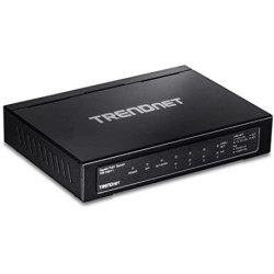 TRENDnet 6-Port GIGABIT POE+ Switch TPE-TG611 Noir