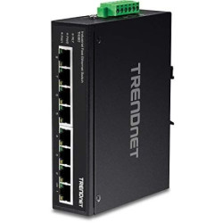 8-Port IND.Fast ETH Switch DIN-Rail