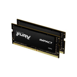 Kingston Fury Impact 64GB DDR4 SO-DIMM 3200 CL20 (2x32GB) KF432S20IBK2/64