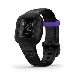 Garmin Vivofit JR. 3 Black Panther schwarz/lila graviert