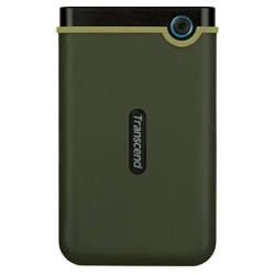 Transcend Slim StoreJet M3G 2TB military green