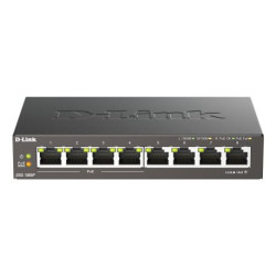 D-Link DGS-1008P 8x Gigabit Switch PoE
