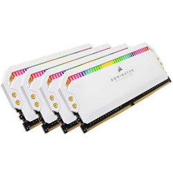 Corsair Dominator Platinum RGB 32Go (4x8Go) DDR4 3200MHz C16, Eclairage LED RGB Mémoire de Bureau (Performances