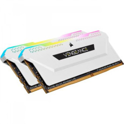 32GB (2x16GB) Corsair Vengeance RGB PRO SL DDR4-3200 RAM CL16 (16-20-20-38) Weiß