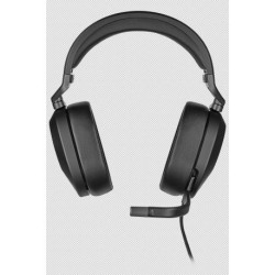 Corsair HS65 Surround Casque Gaming (Cuir Synthétique en Mousse à Mémoire de Forme, Son Surround Dolby Audio 7.1