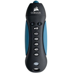Corsair Padlock 3 64GB 64Go USB 3.0 (3.1 Gen 1) Type A Noir, Bleu lecteur USB flash - lecteurs USB flash (64 Go,