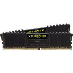 16GB (2x8GB) Corsair Vengeance LPX schwarz DDR4-2666 RAM CL16