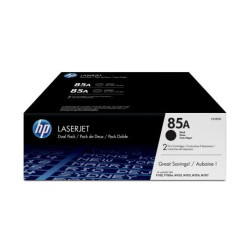 HP 85A Pack de 2 toners Noir authentiques (CE285AD)