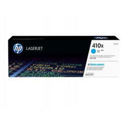 HP 410X toner LaserJet cyan grande capacité authentique (CF411X) pour HP Color LaserJet Pro M452/M477