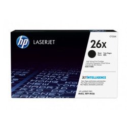 HP 26X toner LaserJet noir grande capacité authentique (CF226X) pour HP LaserJet Pro M402/M426
