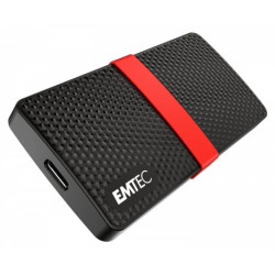 Emtec ECSSD1TX200 - Disque SSDPortable - 3.1 Gen1 - Collection X200 Power Plus - 3D NAND - 1 Tera