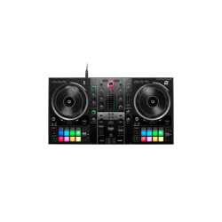 Hercules DJControl Inpulse 500 – Contrôleur DJ USB 2 voies pour Serato DJ Lite et DJUCED (inclus) - Interface