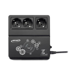 Onduleur Z1 Zenergy Cube EX 600 VA, 3 prises secourues
