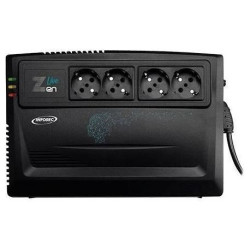 INFOSEC Zen Live 1000 - Line Interactive Inverter 1000 VA 4 Outlets FR / SCHUKO - 2 years warranty