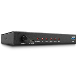 LINDY HDMI 4K Splitter 4 Port 3D 2160p30 HDTV up to 1080p und 4K 36/12 Bit HDCP 1.4