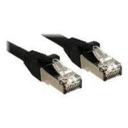 LINDY Patchkabel Cat6A SFTP PIMF LSOH schwarz 10m