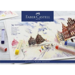 FABER-CASTELL Softpastellkreiden 36er Kartonetui