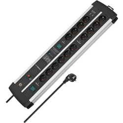 Brennenstuhl Premium-Protect-Line Gaming-Steckdosenleiste 14-fach 3m schwarz