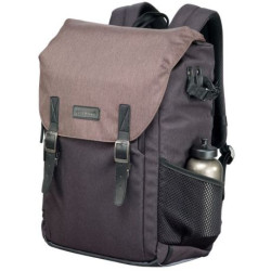 Cullmann Bristol Daypack 600+ Sac à Dos Vintage pour Appareil Photo avec Compartiment pour Tablette Marron