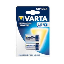 VARTA Professional Photo Lithium Batterie CR 123A 2er Blister