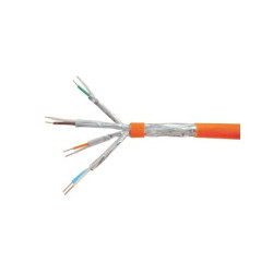 Equip 187321 câble de réseau Orange 100 m Cat7 S/FTP (S-STP)