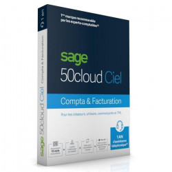 SAGE 50cloud COMPTA+FACTURATION - 1 an d`assistance