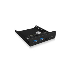 Icy Box IB-HUB1417-i3 Frontpanel mit USB 3.0 Type-C und A, Cardreader