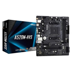 ASRock A520M-HVS AMD AM4 MATX