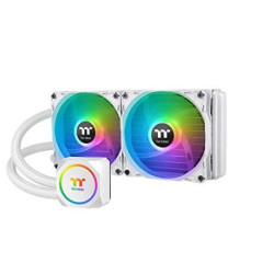 Thermaltake TH240 ARGB Sync Snow Edition Eau et gaz réfrigérants