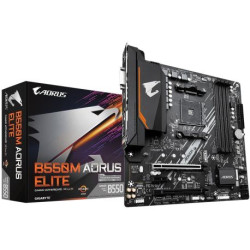 Gigabyte B550M AORUS Elite mATX Mainboard Sockel AM4 M.2/HDMI/DVI/USB