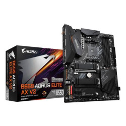 Gigabyte B550 AORUS ELITE AX V2 ATX Mainboard Sockel AM4 M.2/HDMI/DP/USB3.2