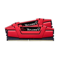 GSKILL - Mémoire PC RAM - RIPJAWS V DDR4 - 16Go (2X8 Go) - 2400 MHz - CAS 15 (F4-2400C15D-16GVR)