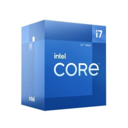 INTEL Core i7-12700 2,1GHz 8+4 Kerne 25MB Cache Sockel 1700 (Boxed mit Lüfter)