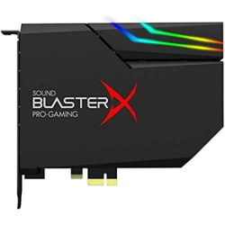 Creative BlasterX AE-5 Plus - Carte Son de Jeu SABRE32 Ultra-Classe Haute résolution PCI-e et DAC 32 bits/384 kHz,