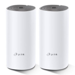 Pack de 2 routeurs TP-Link Deco E4 système Wi-Fi Mesh Bi-bande Blanc