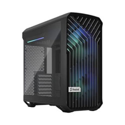 Fractal Design Torrent Compact RGB Black Computer Case TG Tempered Glass Light FD-C-TOR1C-02