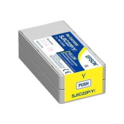 Epson SJIC22P(Y): Ink cartridge for ColorWorks C3500 (yellow)