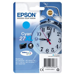 Epson 27XL Original Druckerpatrone Cyan mit hoher Kapazität T2712
